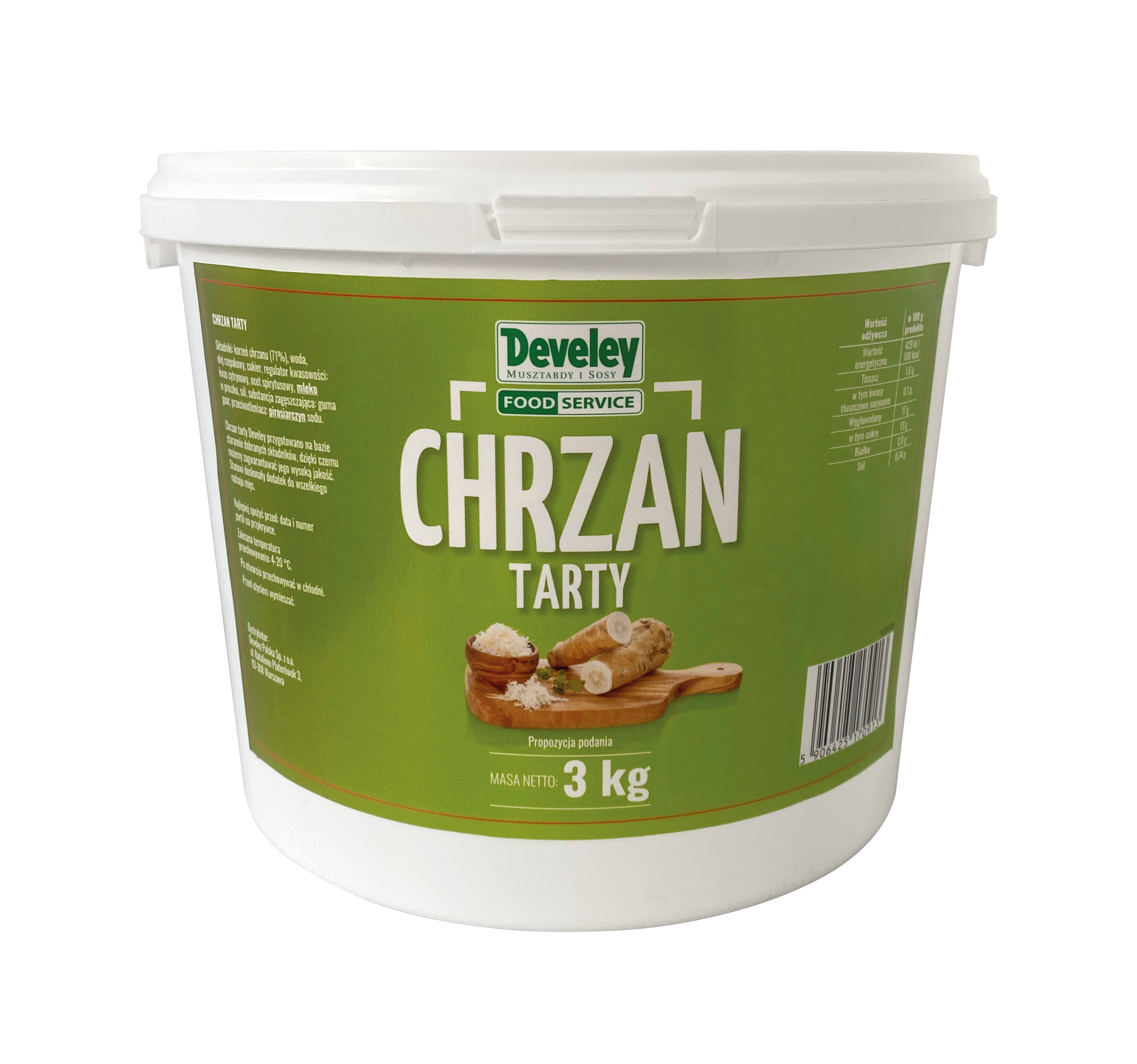 3897 chrzan tarty 3kg