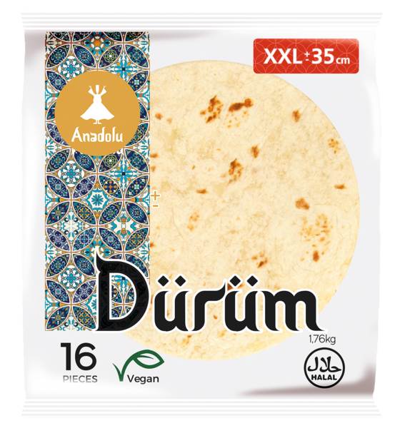 Tortilla pszenna 16 szt. x 35 cm (110 g)