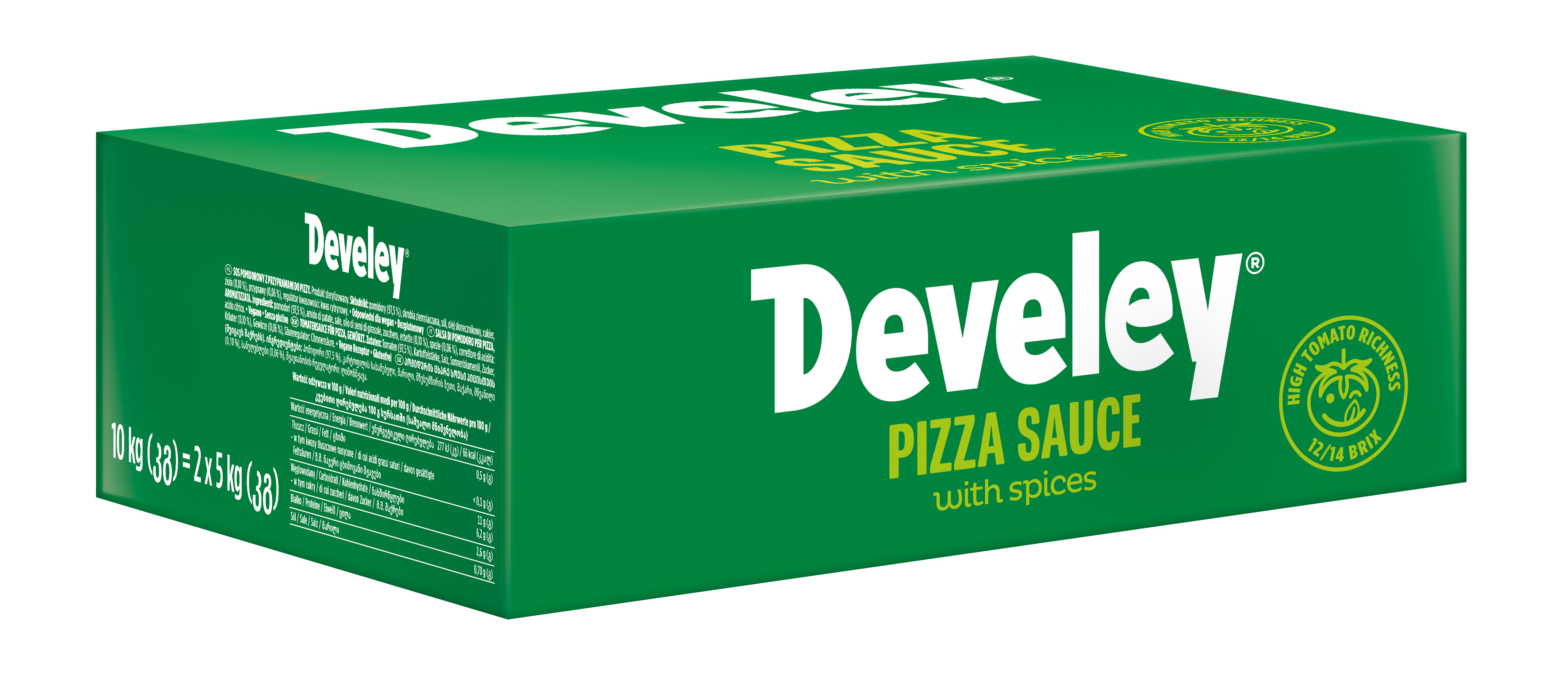 Sos do Pizzy z Przyprawami 2x5 kg