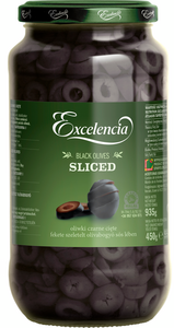 Oliwki czarne cięte 935g Excelencia