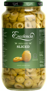 Excelencia Oliwki zielone cięte 935 g