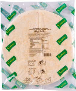 Tortilla pszenna 12 x 30 cm (80 g)