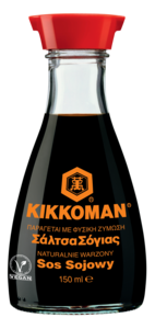 Kikkoman Naturalnie Warzony Sos sojowy dyspenser 150 ml