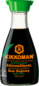 Kikkoman Naturalnie warzony sos sojowy z obniżoną zawartością soli 150 ml