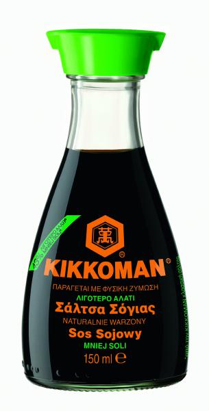 Kikkoman Sos sojowy Less Salt dyspenser