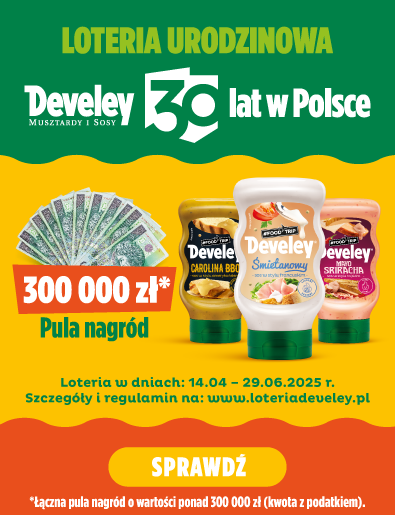 Loteria urodzinowa Develey - mobile