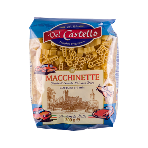 Del Castello Makaron dla dzieci Macchinette  