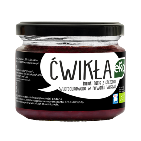 Folwark Wąsowo Ćwikła - buraki tarte z chrzanem
