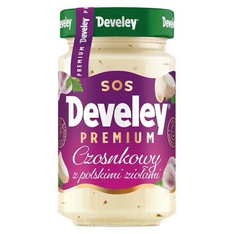 Develey Sos Premium Czosnkowy z polskimi ziołami