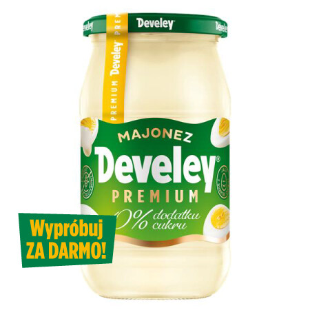 Develey Majonez Premium bez dodatku cukru