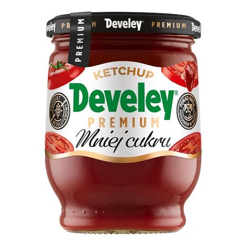 Develey Ketchup Premium Mniej Cukrów