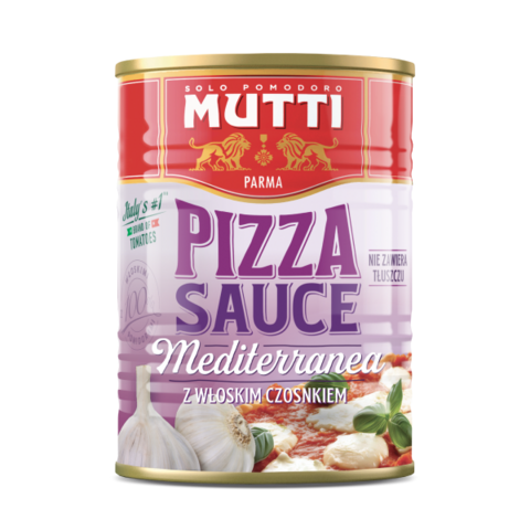Mutti Sos do pizzy z czosnkiem