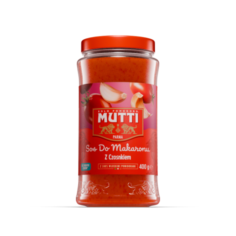 Mutti Sos pomidorowy z czosnkiem